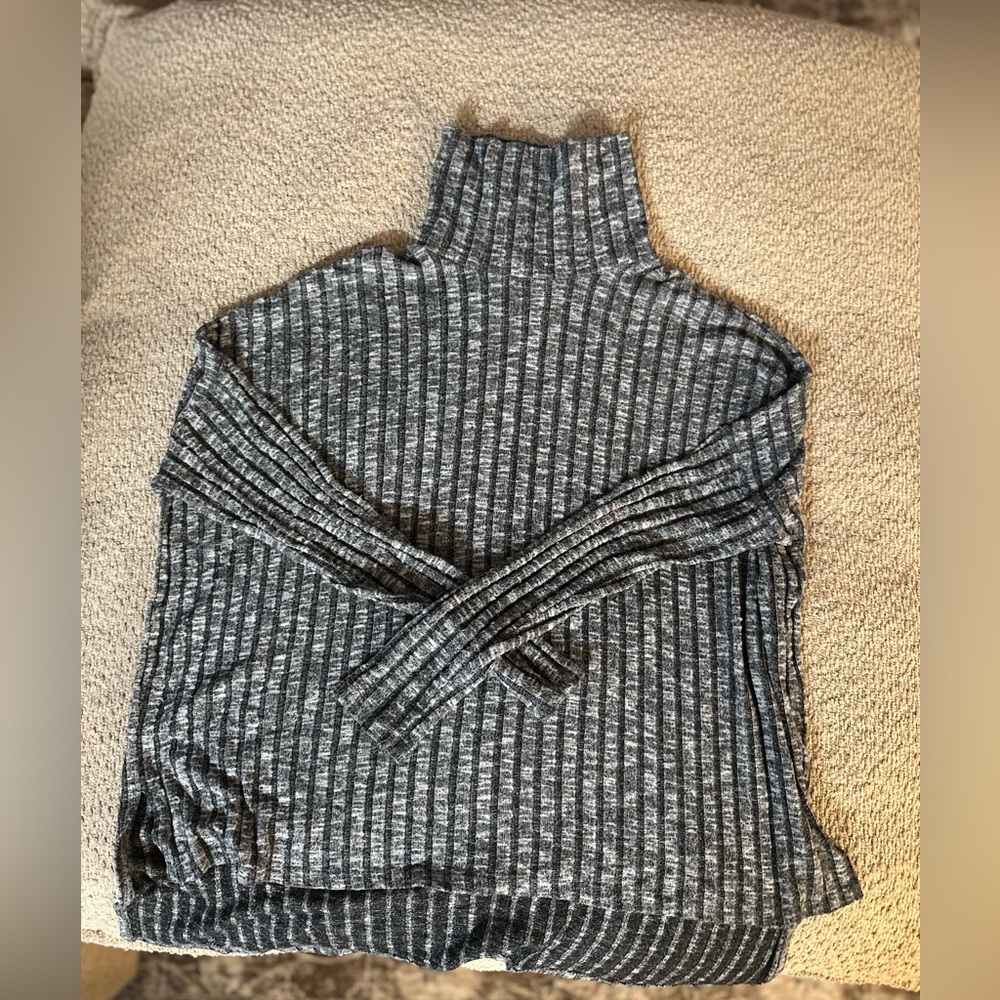 American Eagle Turtleneck Textured Sweater